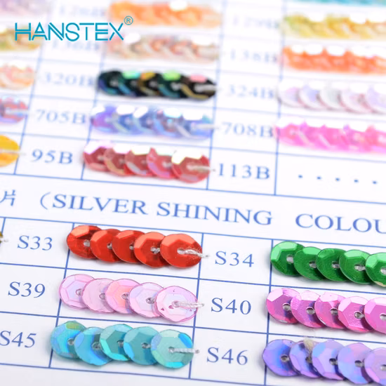 6mm Flower Design Sequin