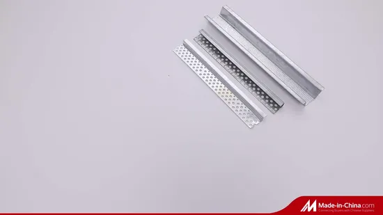 Galvanized Bead Wall Guard Corner Net Punching Angle Bead for Building