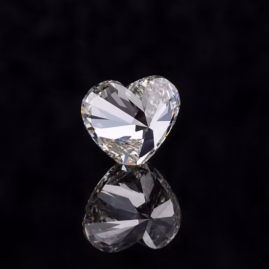Starsgem Heart Cut Hpht Lab Grown Diamond 1carat E/Vvs Loose Synthetic Gemstone with Igi Certificate